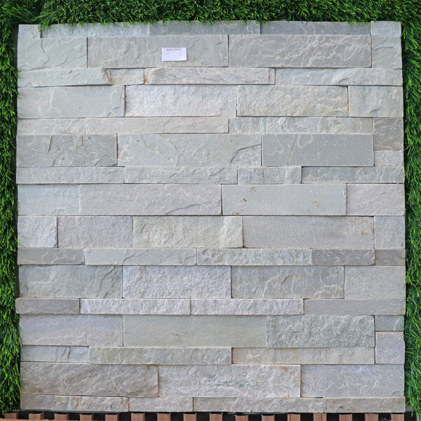 Bianco Pearl Stone cladding