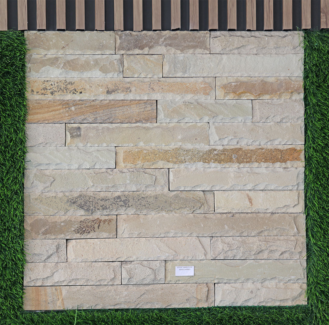 Desert Sandstone Hand-chipped stone cladding