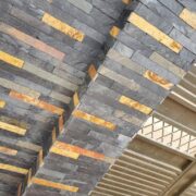rustic stone cladding