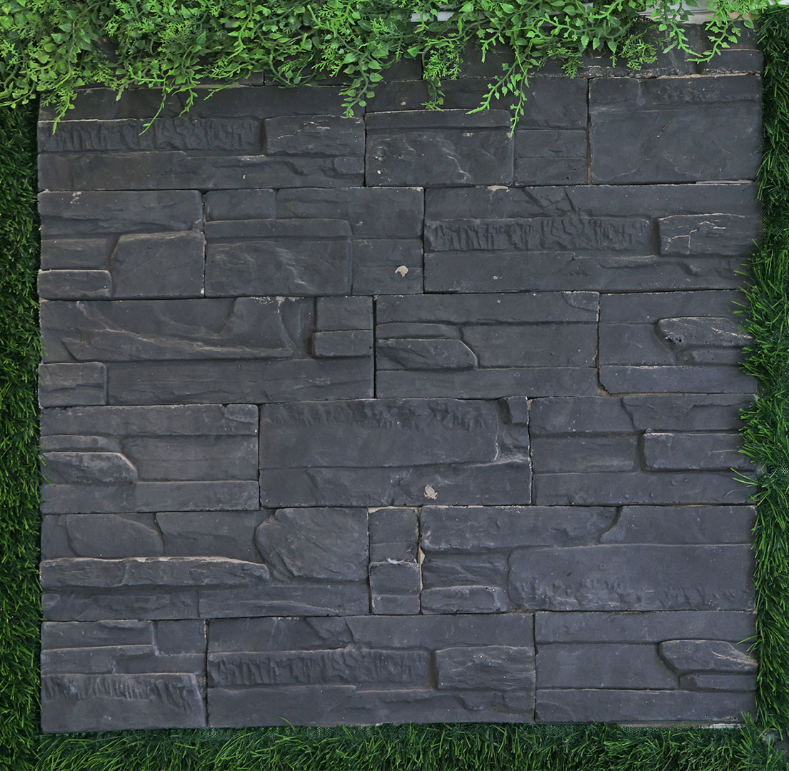 Charcoal Carssicca wall cladding