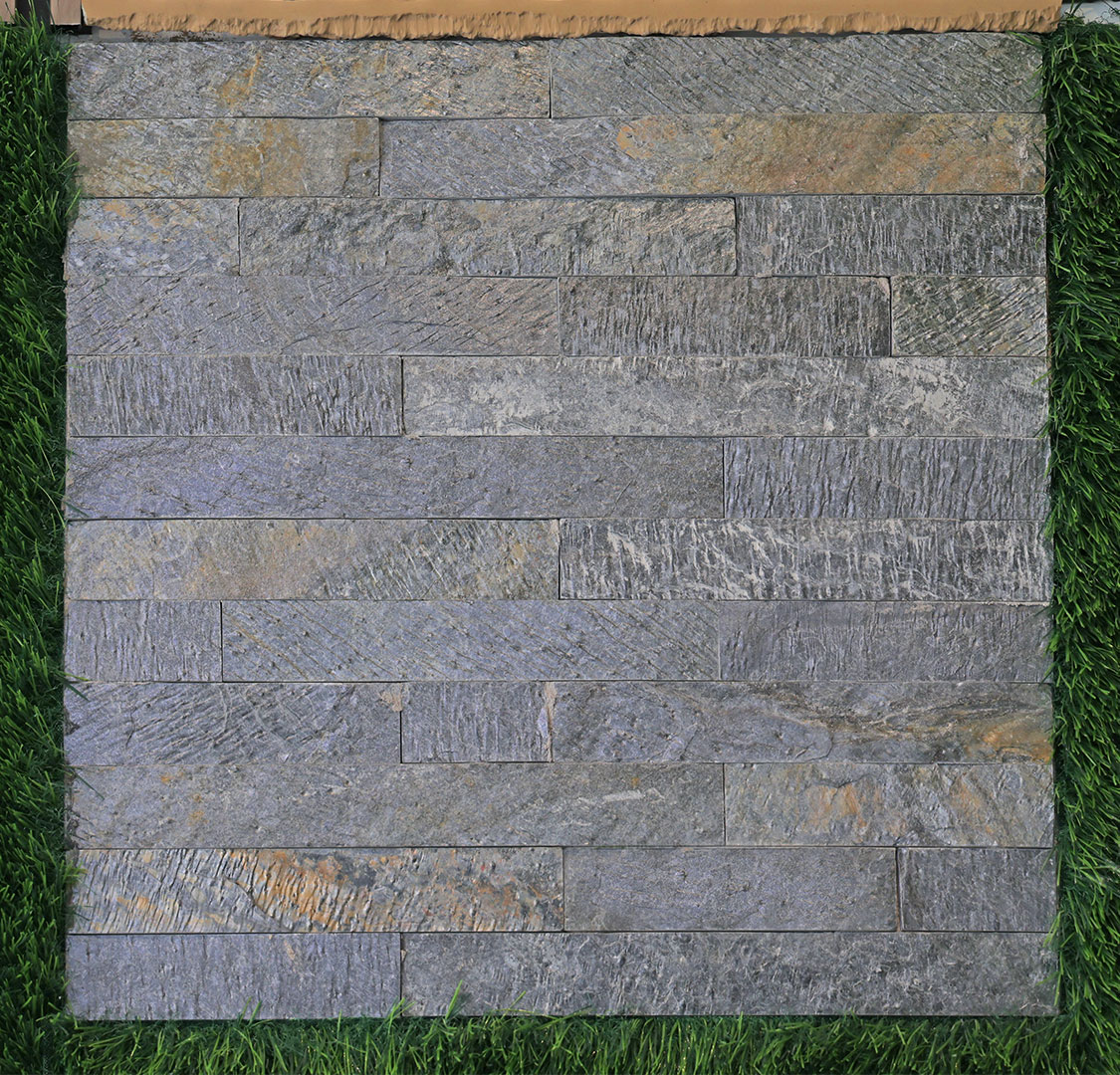 Quartzite autumn stone cladding