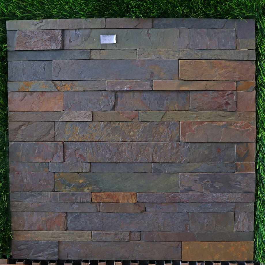 redwood stone cladding panels